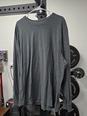 Eddie Bauer Long Sleeve Crewneck Shirt - Charcoal